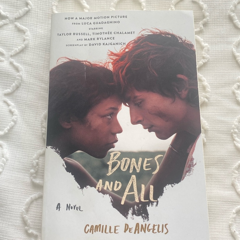 Bones and All paperback book